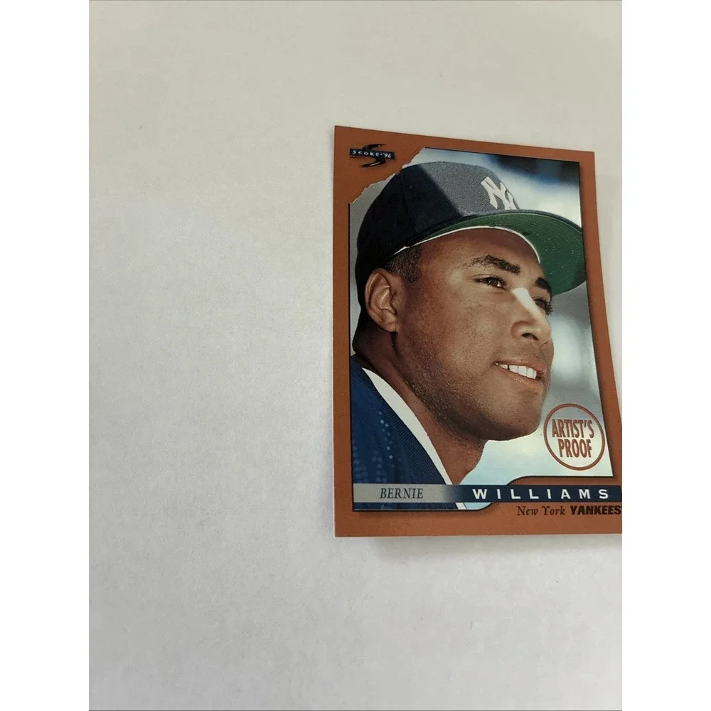 1996 Score - Bernie Williams‎ #68 Dugout Collection Series 2 Artist's Proof